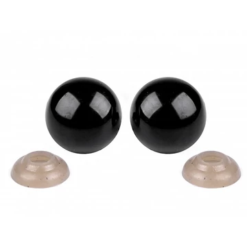 10 mm-es fekete biztonsági szem (pár) 10 mm-es fekete biztonsági szem (pár)