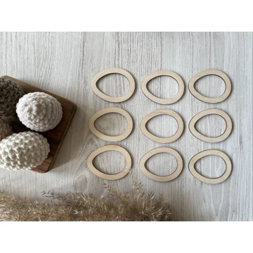 Fa tojás körív 7x5,4 cm