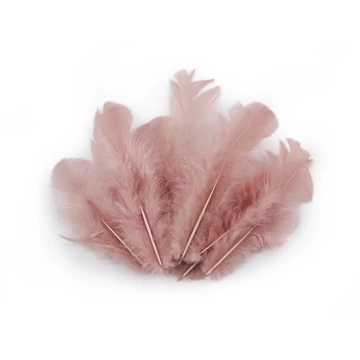 Rózsaszín tyúktoll 8-9 cm