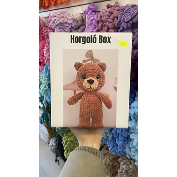 Barni Maci Horgolós Box