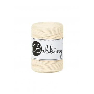 Bobbiny Butter yellow makramé fonal 1,5 mm (100 m)