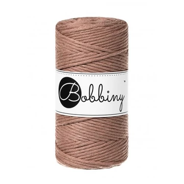 Bobbiny mocha mousse makramé fonal 3 mm (100 m)