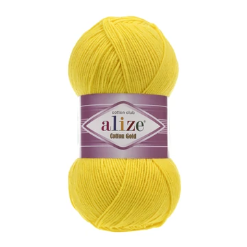 Alize Cotton Gold 110 citromsárga Alize Cotton Gold 110 citromsárga