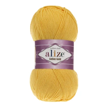 Alize Cotton Gold 216 sötét sárga