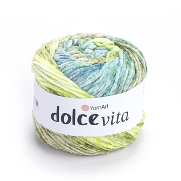 Dolce Vita 3406 zöld melír 150 g
