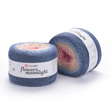 Flowers Moonlight 3262 acélkék/barack 250 g