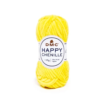 Happy Chenille Sparkler Citromsárga