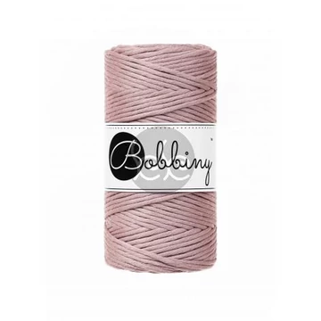Bobbiny MAUVE makramé fonal 3 mm (100 m)