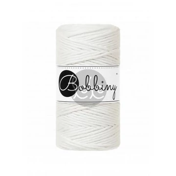 Bobbiny  OFF-WHITE makramé fonal 3 mm (100 m)