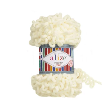 Alize Puffy fine 62 - krém Alize Puffy fine 62 - krém
