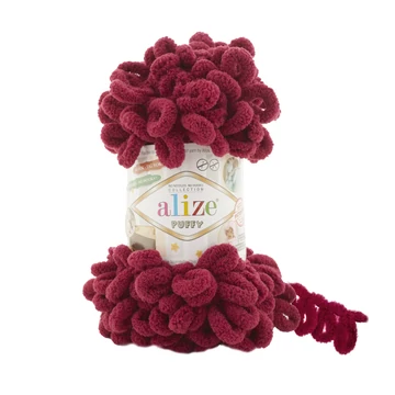 Alize Puffy 107 - bordó Alize Puffy 107 - bordó