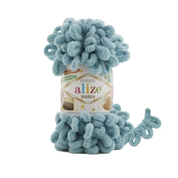 Alize Puffy 414 - azúrkék Alize Puffy 414 - azúrkék