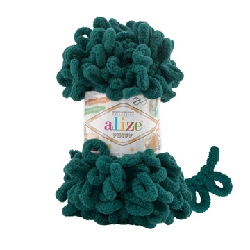 Alize Puffy 426 - smaragd zöld Alize Puffy 426 - smaragd zöld