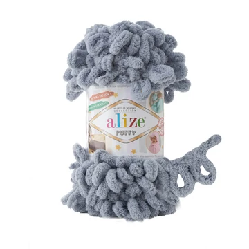Alize Puffy 428 - középszürke Alize Puffy 428 - középszürke