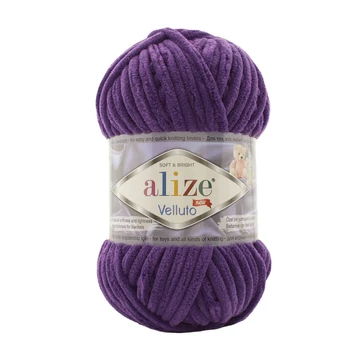 Alize Velluto Sötétlila 44 Alize Velluto Sötétlila 44
