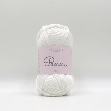 Panni 100 % pamut fonal 01 Fehér