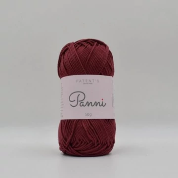 Panni 100 % pamut fonal 44 bordó