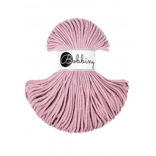 Bobbiny  dusty rose zsinórfonal 3 mm (100 m)
