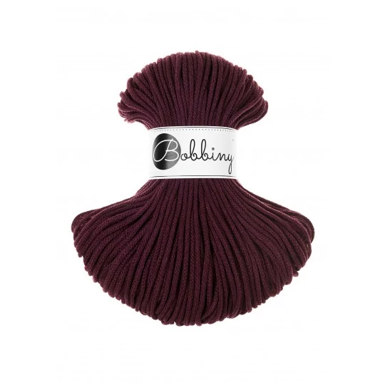 Bobbiny Burgundy zsinórfonal 5 mm (100 m)