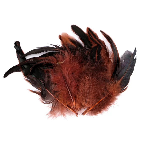 Pirosas tyúktoll 6-20 cm vegyes méret (20 db)