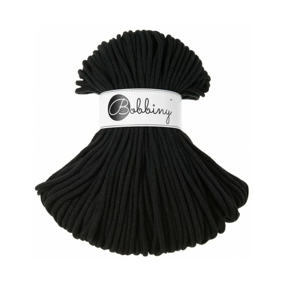 Bobbiny fekete zsinórfonal 5 mm (100 m)