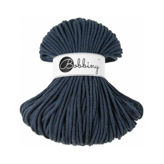 Bobbiny farmerkék zsinórfonal 5 mm (100 m)