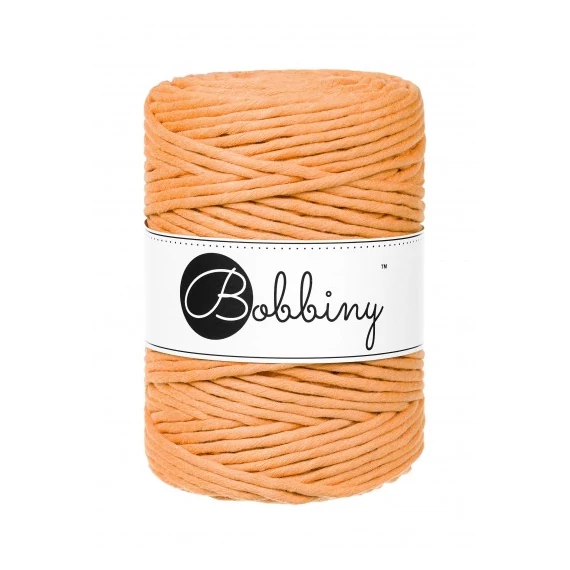 Bobbiny orange makramé fonal 5 mm