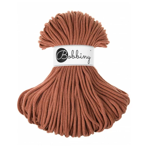 Bobbiny terrakotta zsinórfonal 5 mm (100 m)
