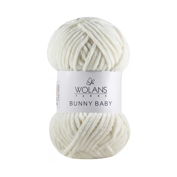 Bunny Baby - halvány krém -02