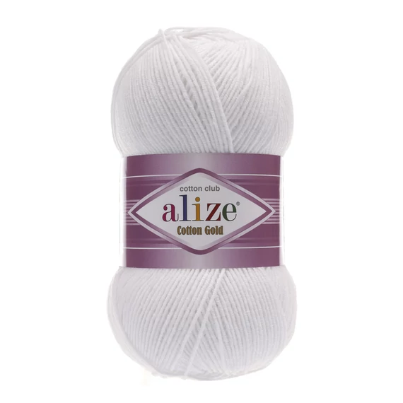 Alize Cotton Gold 55 fehér