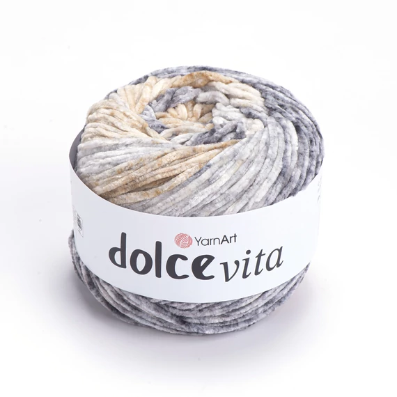 Dolce Vita 3412 szürke/barna melír 150 g