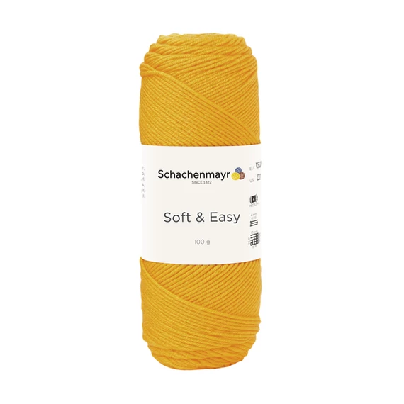 Schachenmayr Soft &amp; Easy - Napsárga-22