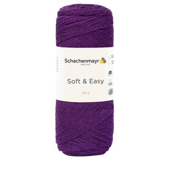 Schachenmayr Soft &amp; Easy - Sötét lil-49