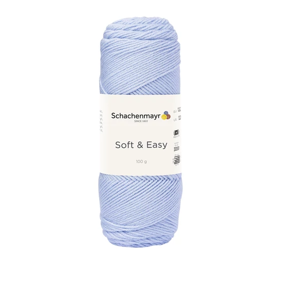Schachenmayr Soft &amp; Easy - Világoskék-51