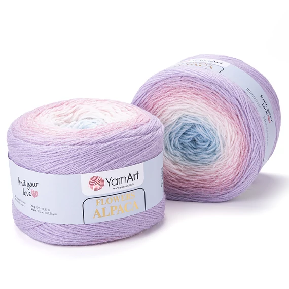 Flowers Alpaca 405 pasztell melír 250 g