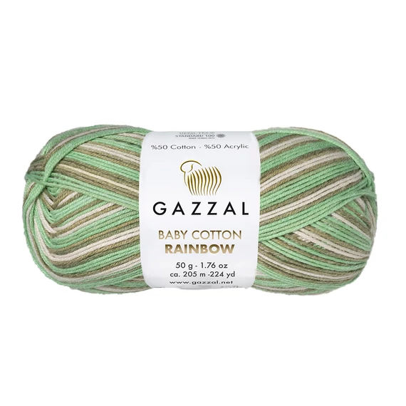 Baby Cotton Rainbow 477