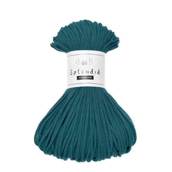 Splendid 5 mm-es zsinórfonal Petrol