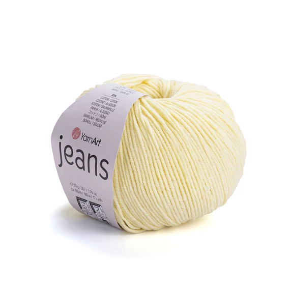 YarnArt Jeans Világossárga 67