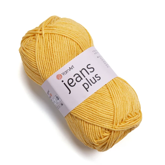 YarnArt Jeans Plus 35 sárga