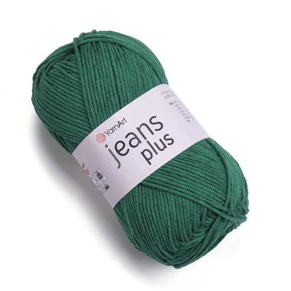 YarnArt Jeans Plus 52 zöld