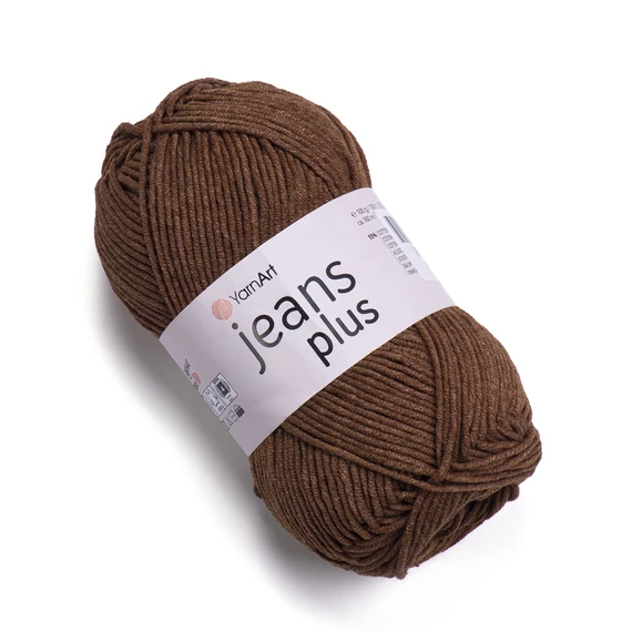 YarnArt Jeans Plus 70 csokibarna