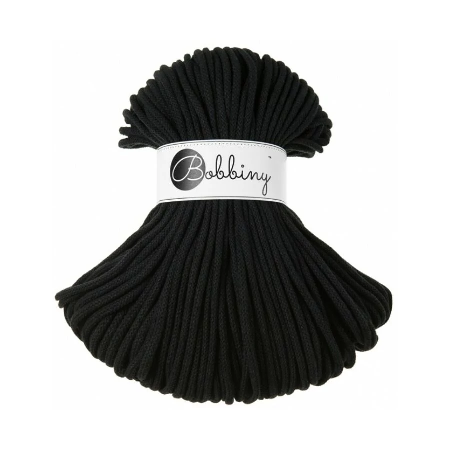 Bobbiny fekete zsinórfonal 5 mm (100 m)
