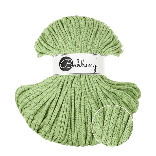 Bobbiny unicolor matcha zsinórfonal 5 mm (100 m)