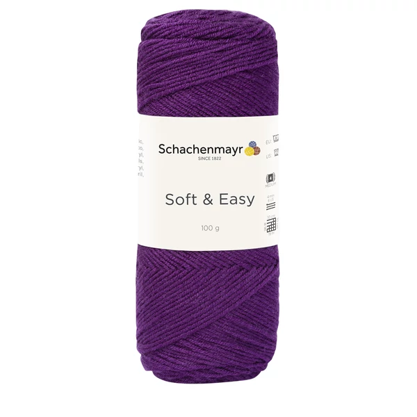 Schachenmayr Soft & Easy - Sötét lil-49