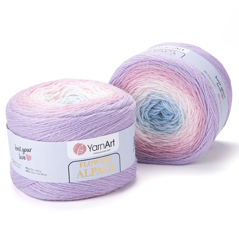 Flowers Alpaca 405 pasztell melír 250 g