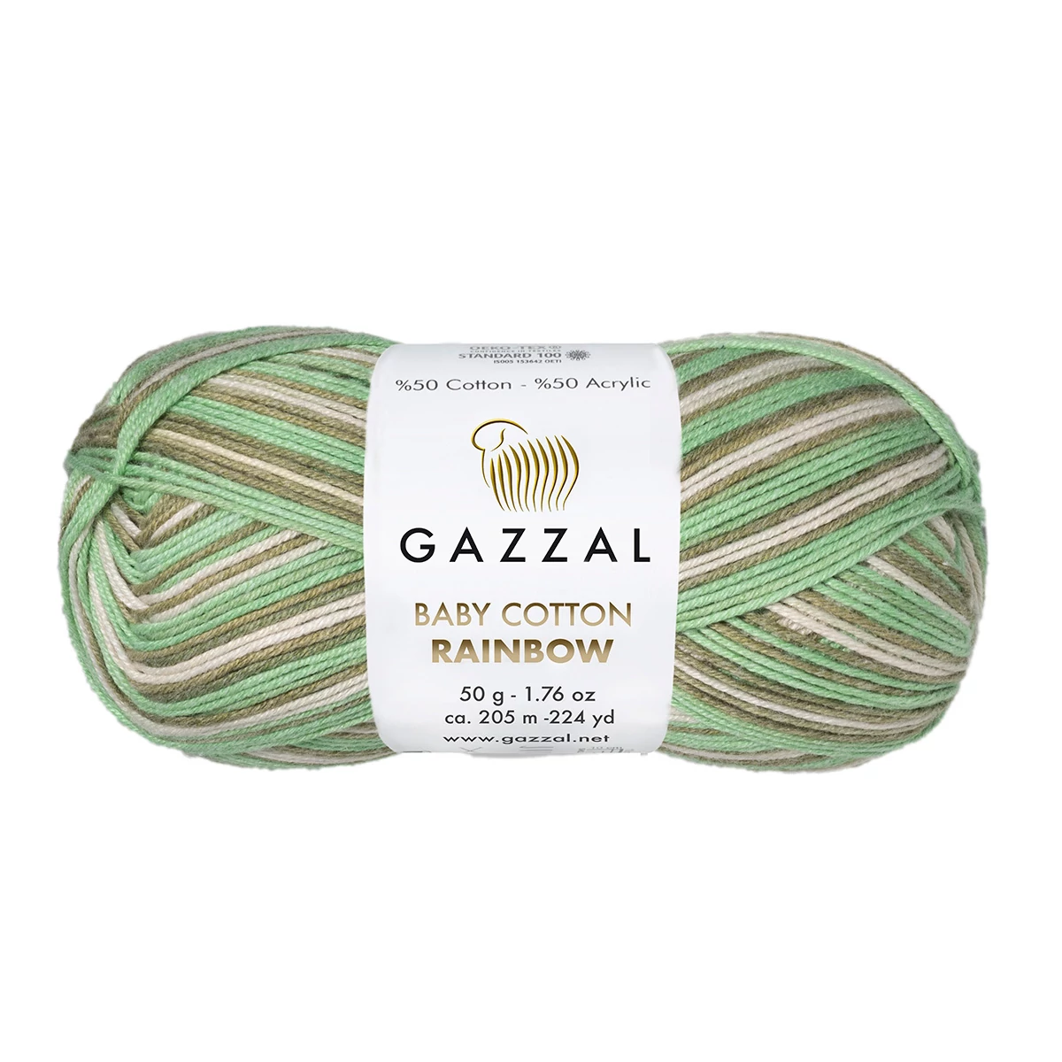 Gazzal Baby Cotton Rainbow 477