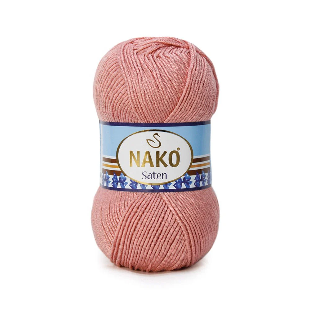 Nako Saten Vintage rózsa 11632