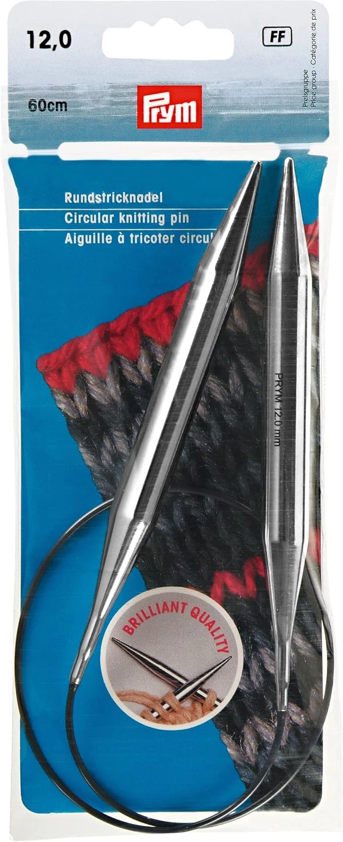 Prym Körkötőtű 12.00 brilliant (60 cm)