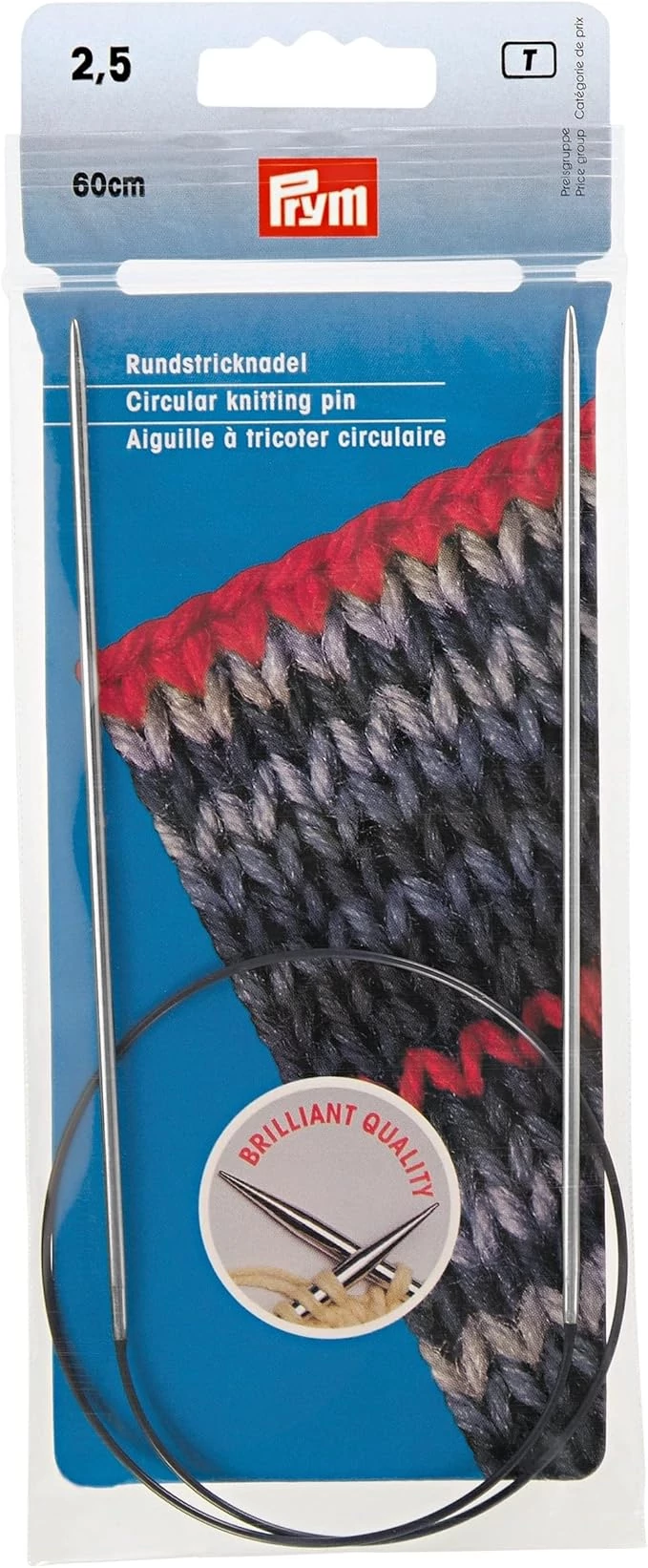 Prym Körkötőtű 2.5 brilliant (60 cm)