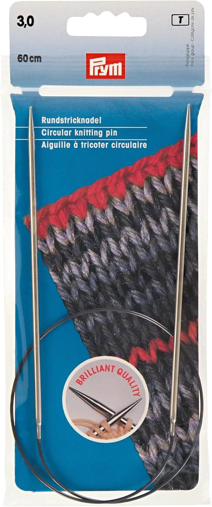 Prym Körkötőtű 3.00 brilliant (60 cm)